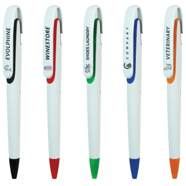 Personalized Plastic Pens - Affordable made in Germany [Screen print and UV options]