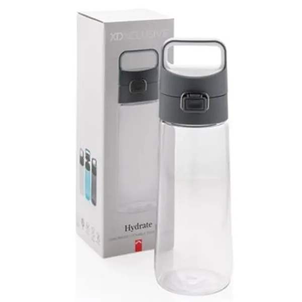 XD Design - Leak Proof Lockable Tritan Bottle-Transparent image 6