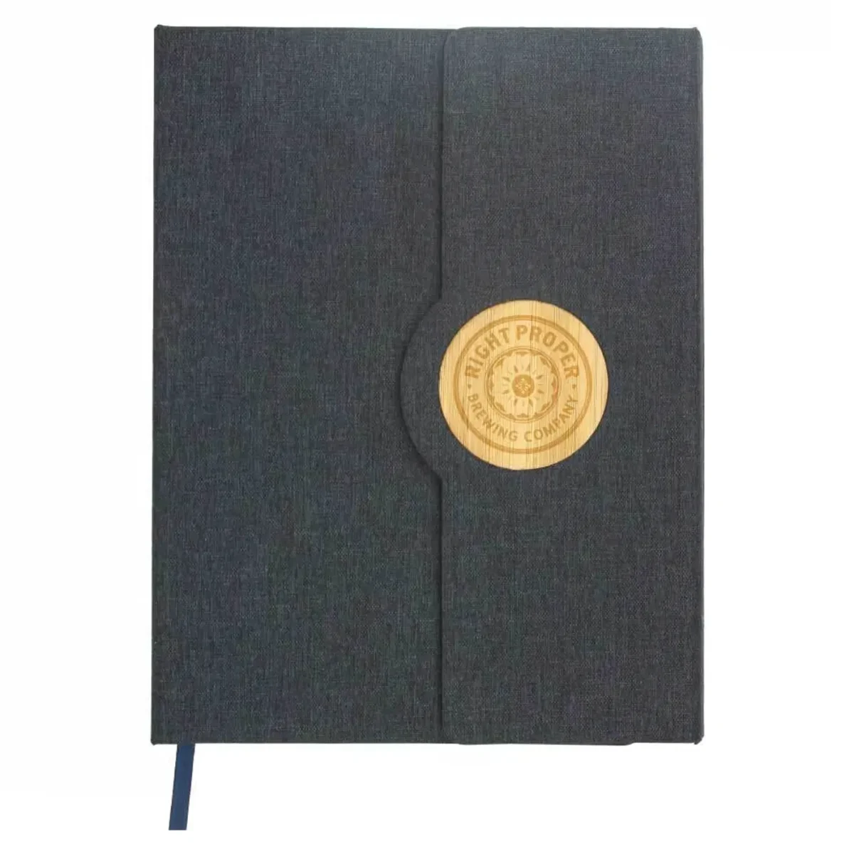 A5 Notebooks with Bamboo & Magnetic Closure RPET Image 2