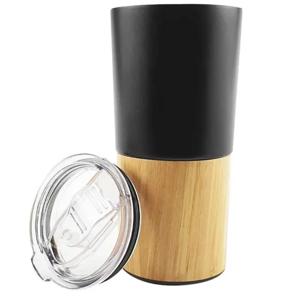 Printable Travel Tumbler with Bamboo image 1