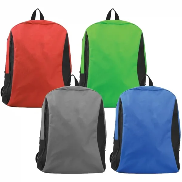 Two-toned Backpacks 600D Polyester Material image 1